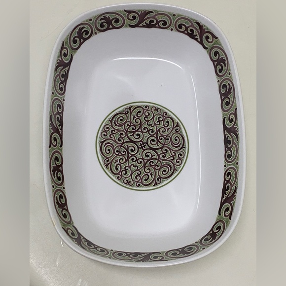 1970s Vtg Discontinued NORITAKE Japan Progression Ole Vegetable Serving Bowl - Picture 11 of 13